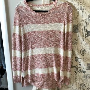 Pink Rose sweater. Size XL but fits like a M/L.